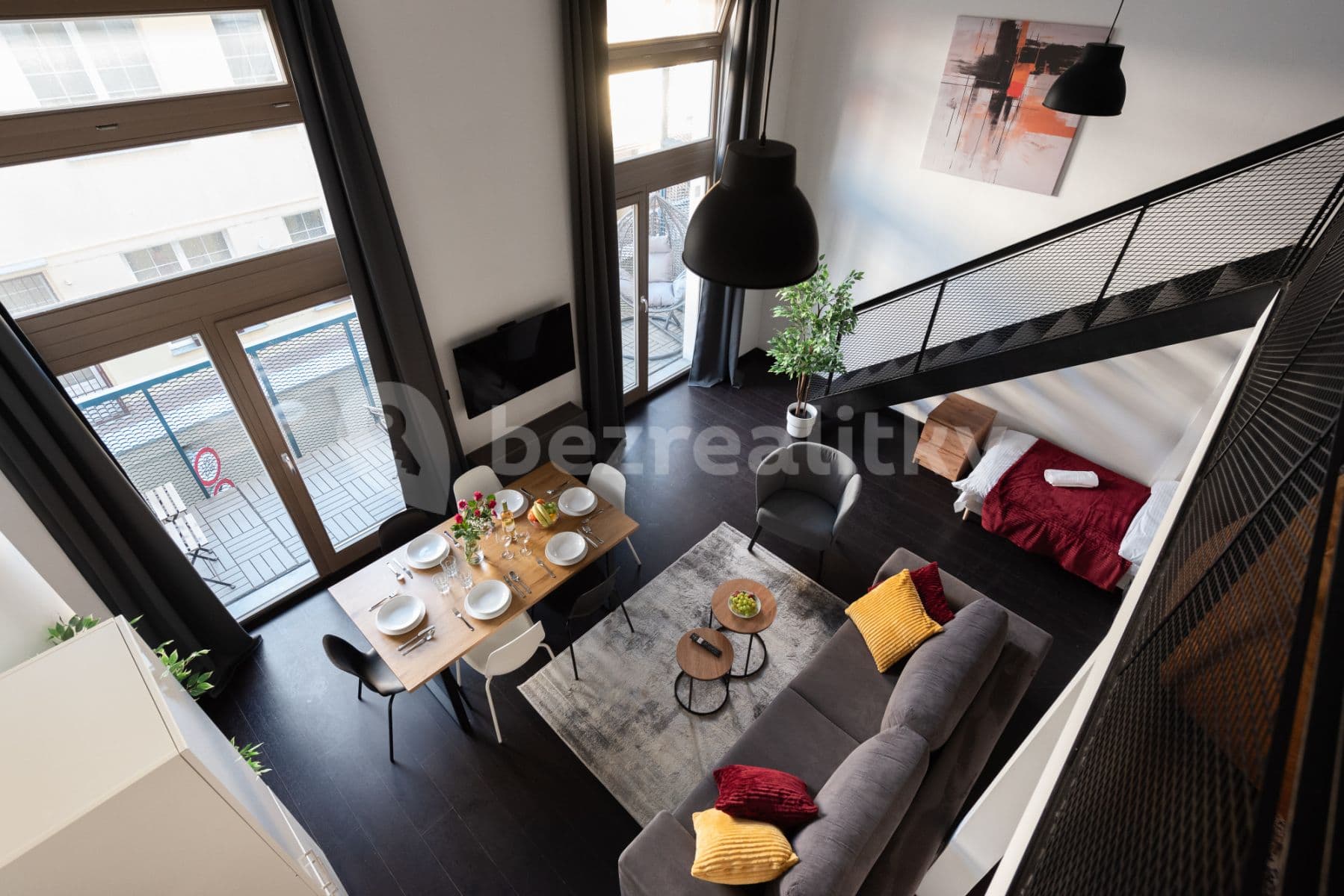 flat to rent, 72 m², Křižíkova, Prague, Prague
