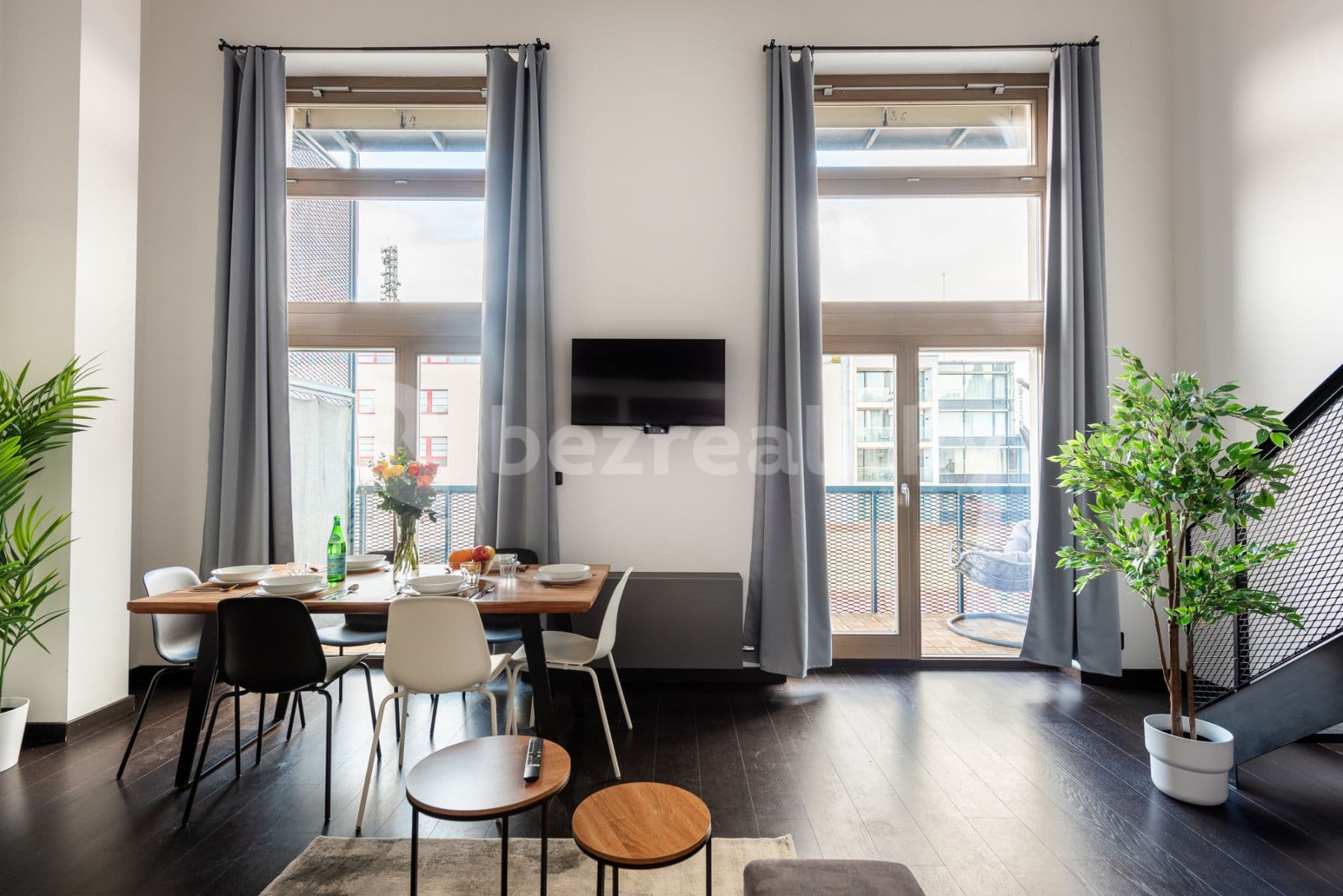 flat to rent, 72 m², Křižíkova, Prague, Prague