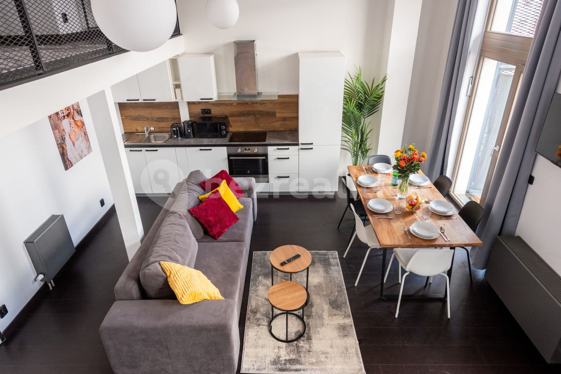 flat to rent, 72 m², Křižíkova, Prague, Prague