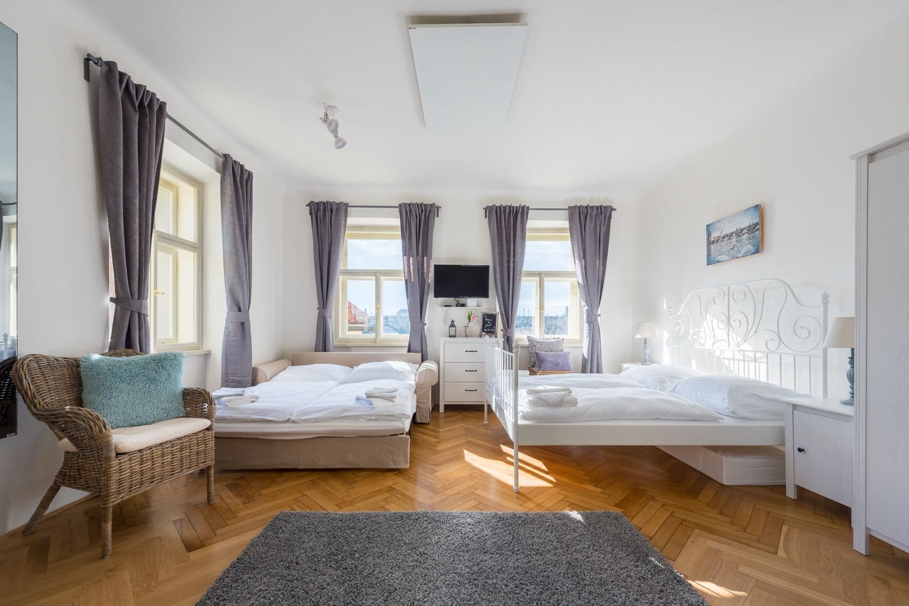 flat to rent, 46 m², Cihelná, Prague, Prague