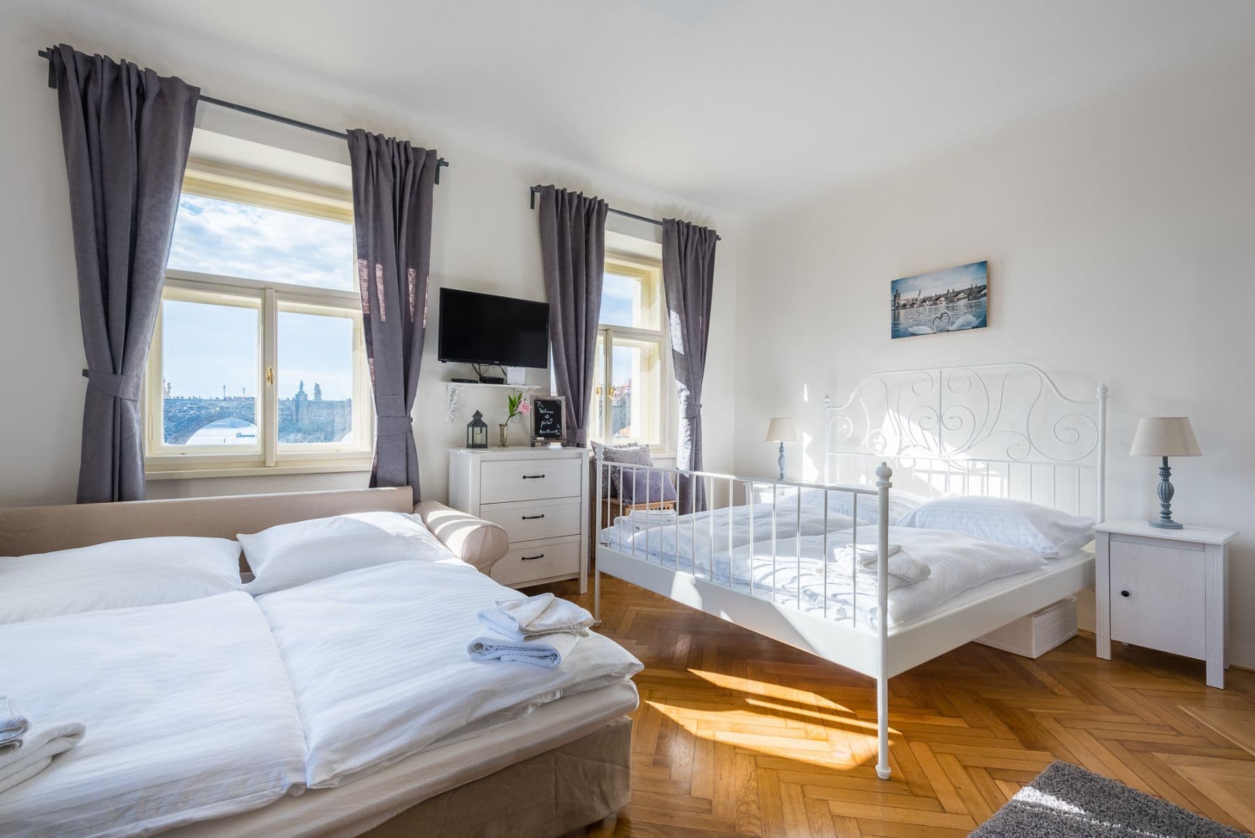 flat to rent, 46 m², Cihelná, Prague, Prague
