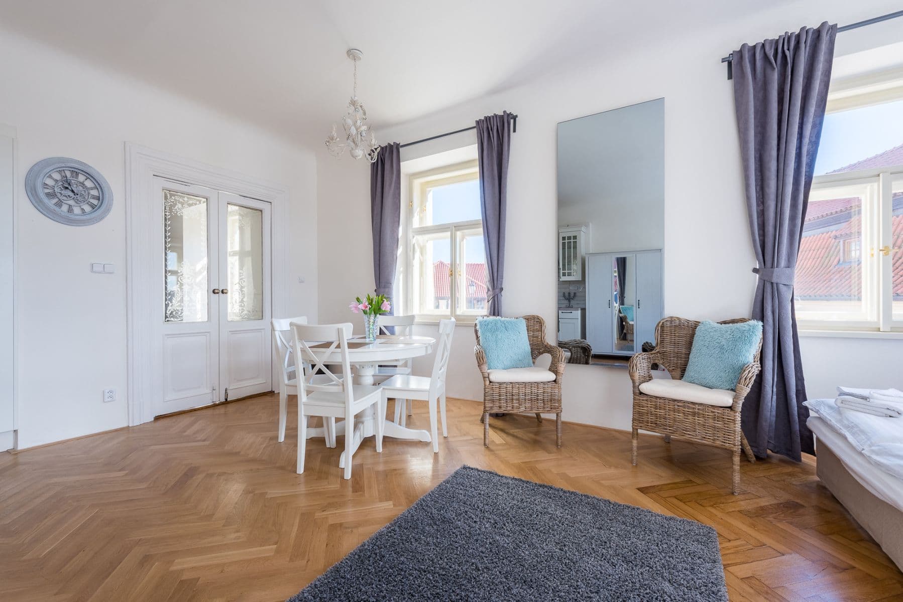 flat to rent, 46 m², Cihelná, Prague, Prague