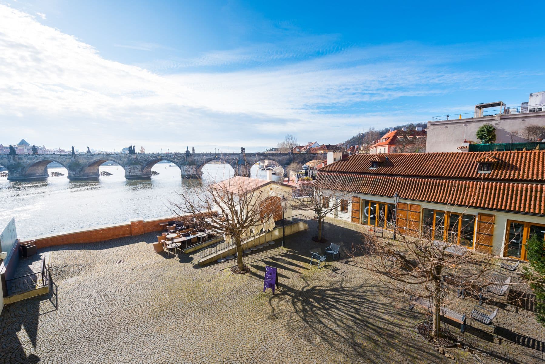 flat to rent, 46 m², Cihelná, Prague, Prague