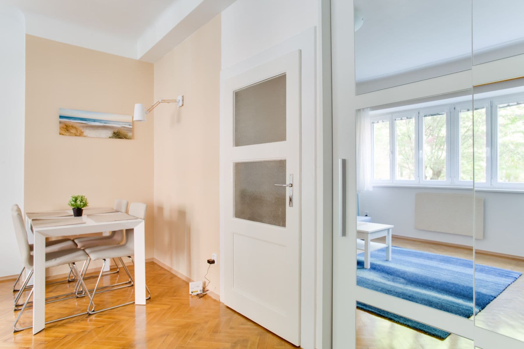 flat to rent, 56 m², U Družstva Život, Prague, Prague