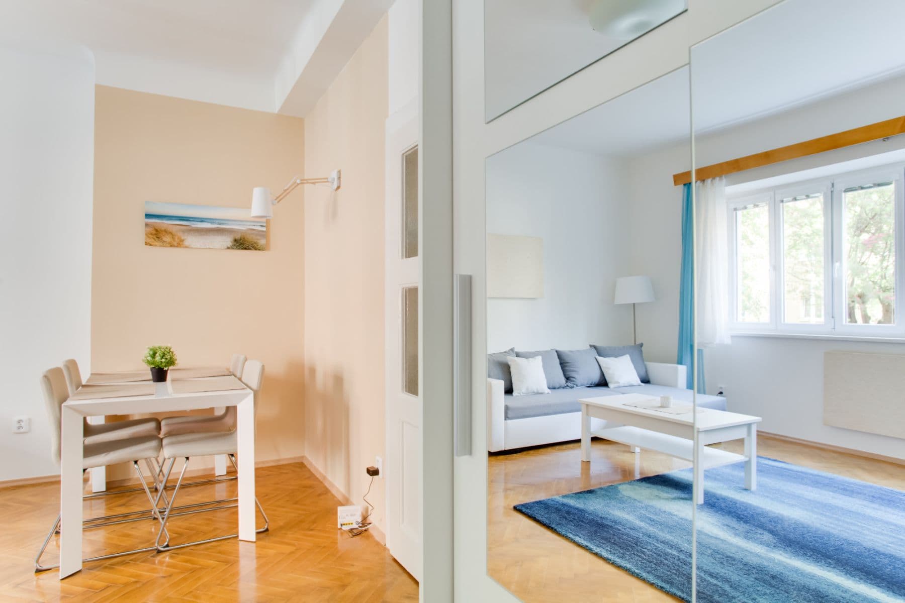flat to rent, 56 m², U Družstva Život, Prague, Prague