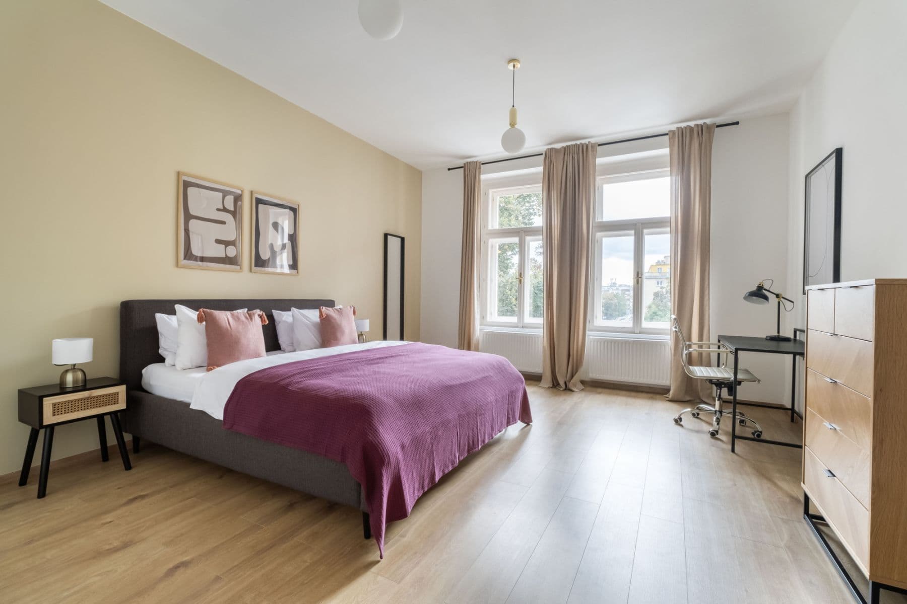 flat to rent, 66 m², Rostovská, Prague, Prague