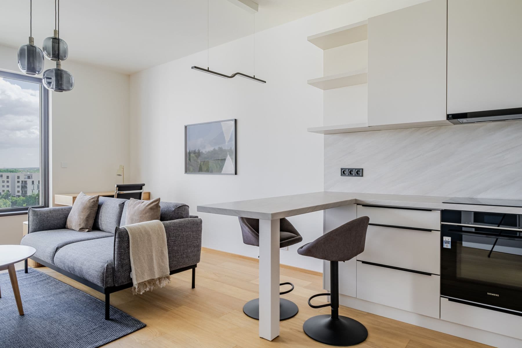 flat to rent, 55 m², V Třešňovce, Prague, Prague
