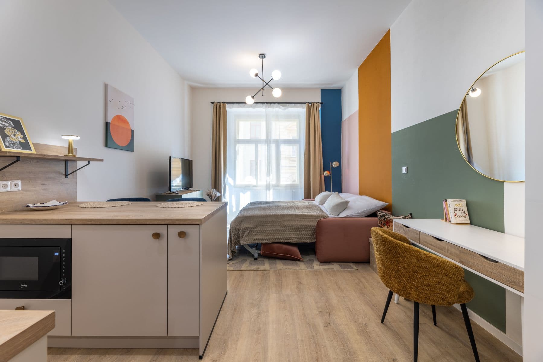 flat to rent, 29 m², Chlumova, Prague, Prague