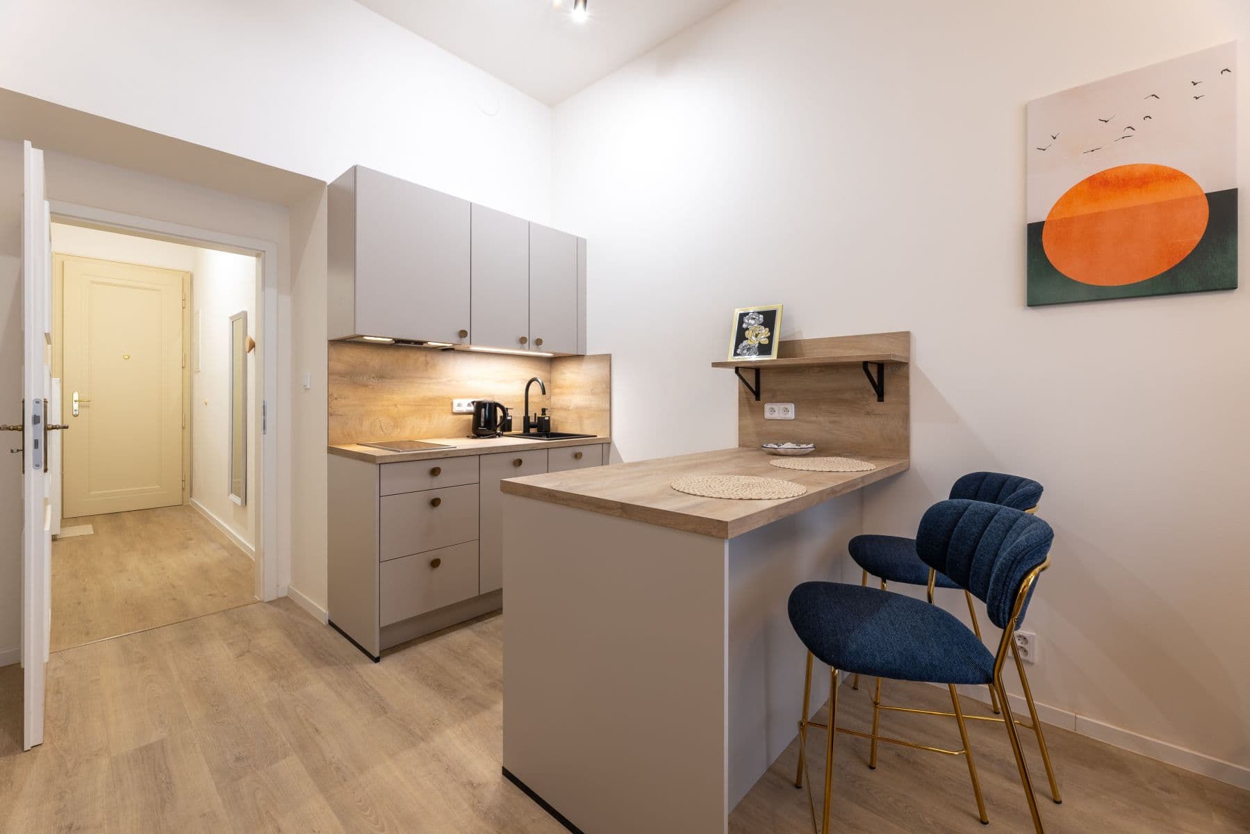 flat to rent, 29 m², Chlumova, Prague, Prague