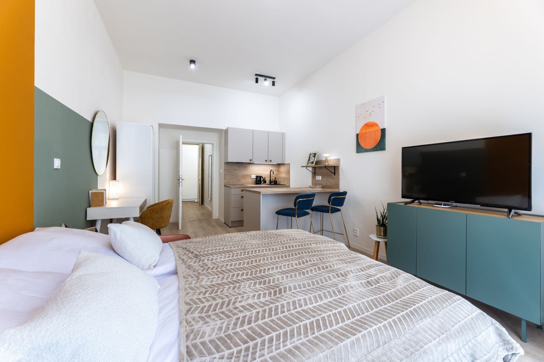 flat to rent, 29 m², Chlumova, Prague, Prague