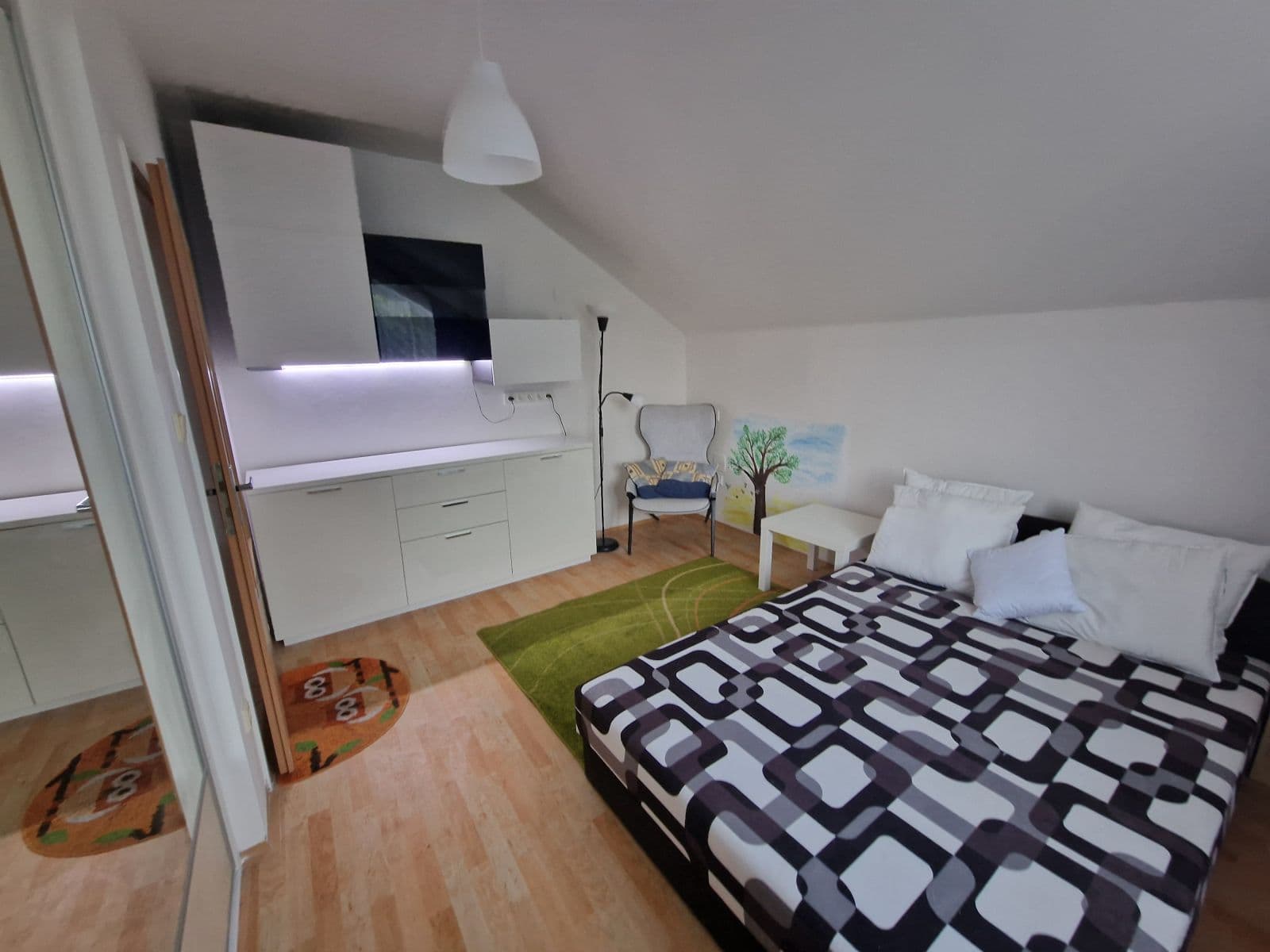 flat to rent, 43 m², Stará náves, Prague, Prague