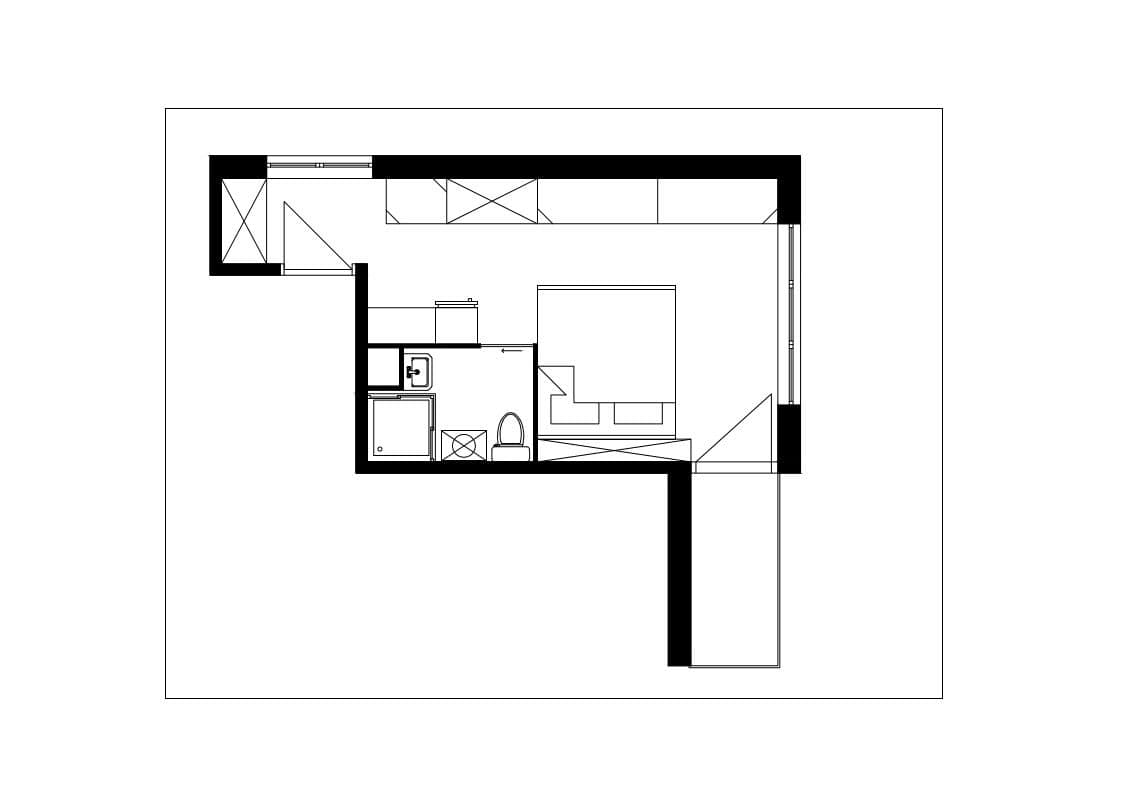 flat to rent, 24 m², Novobanská, Petržalka, Bratislavský Region