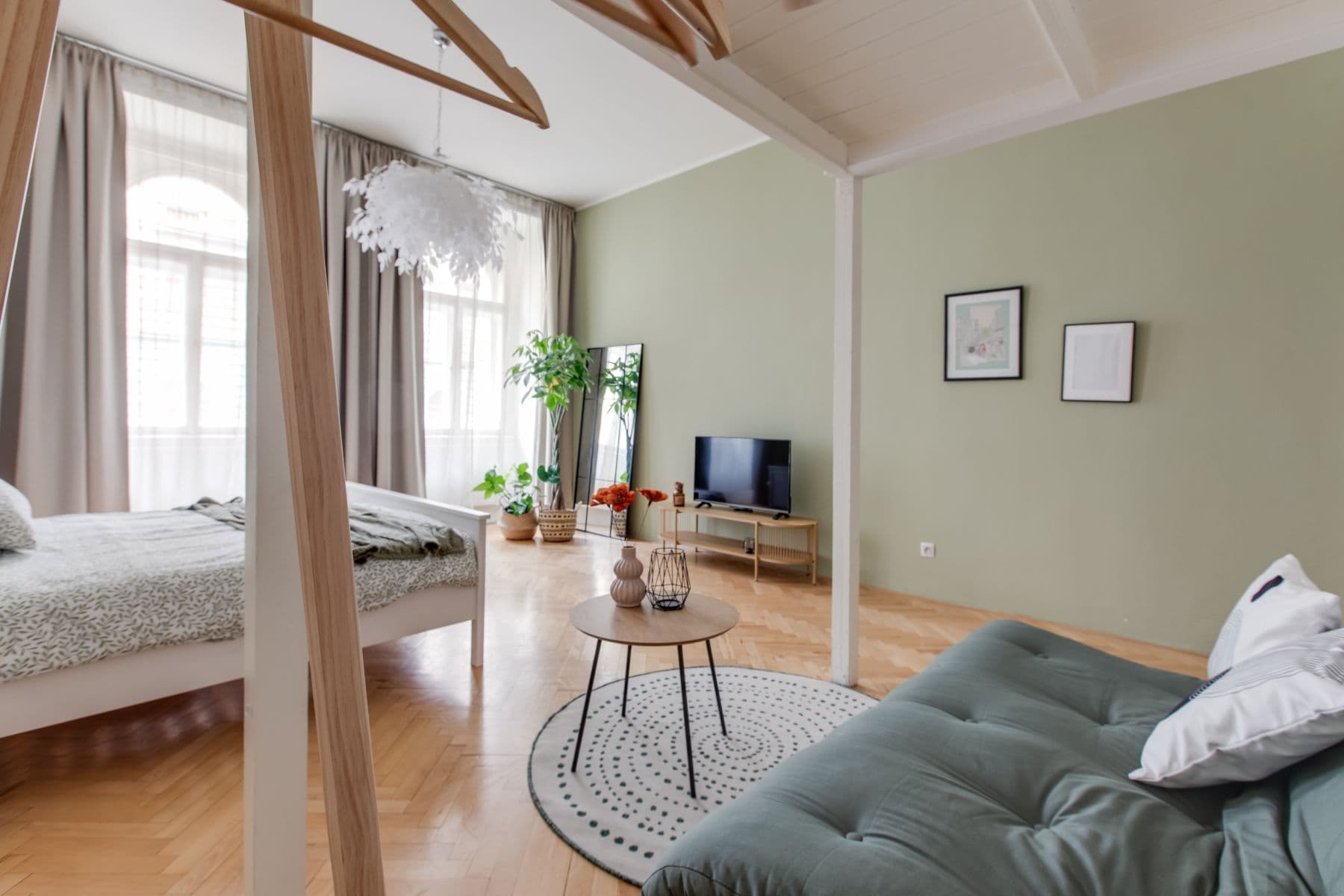 flat to rent, 65 m², Legerova, Prague, Prague
