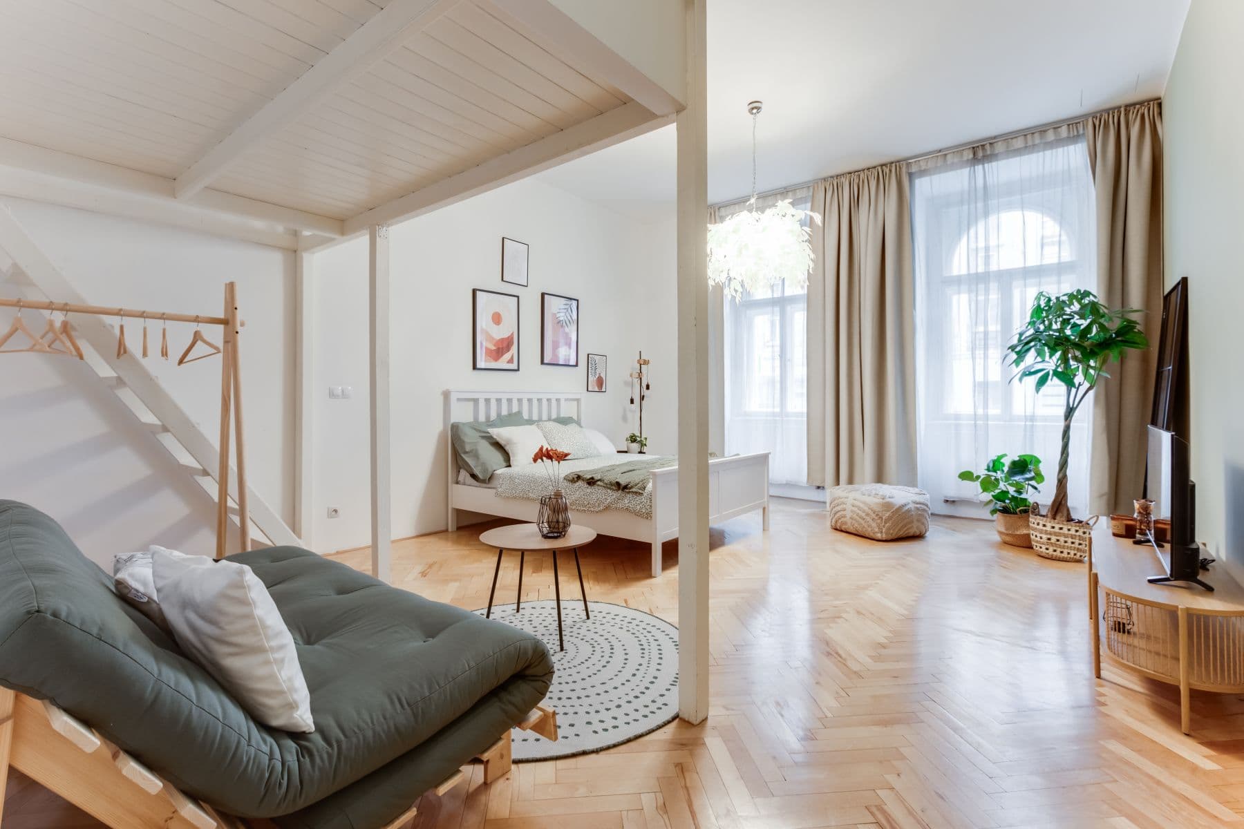flat to rent, 65 m², Legerova, Prague, Prague