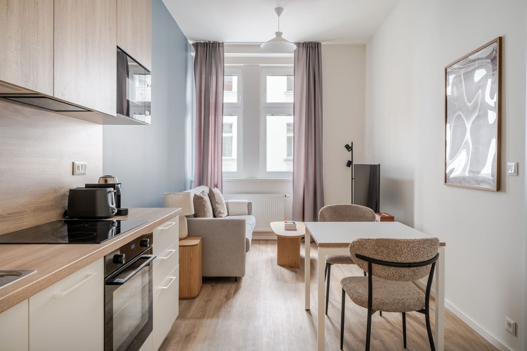 flat to rent, 40 m², Veletržní, Prague, Prague