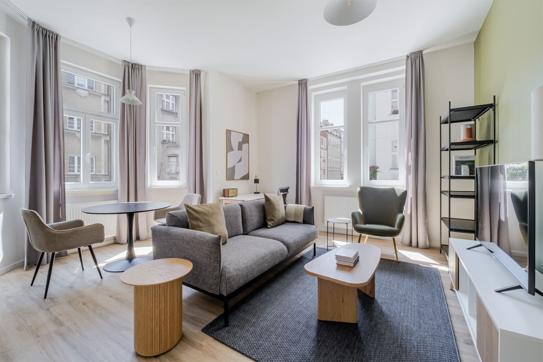 flat to rent, 54 m², Veletržní, Prague, Prague