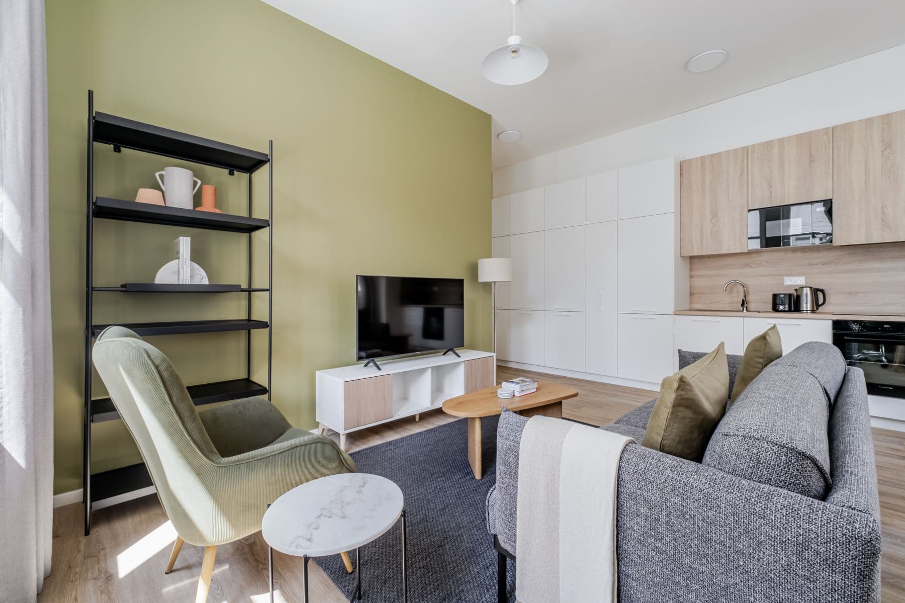 flat to rent, 54 m², Veletržní, Prague, Prague