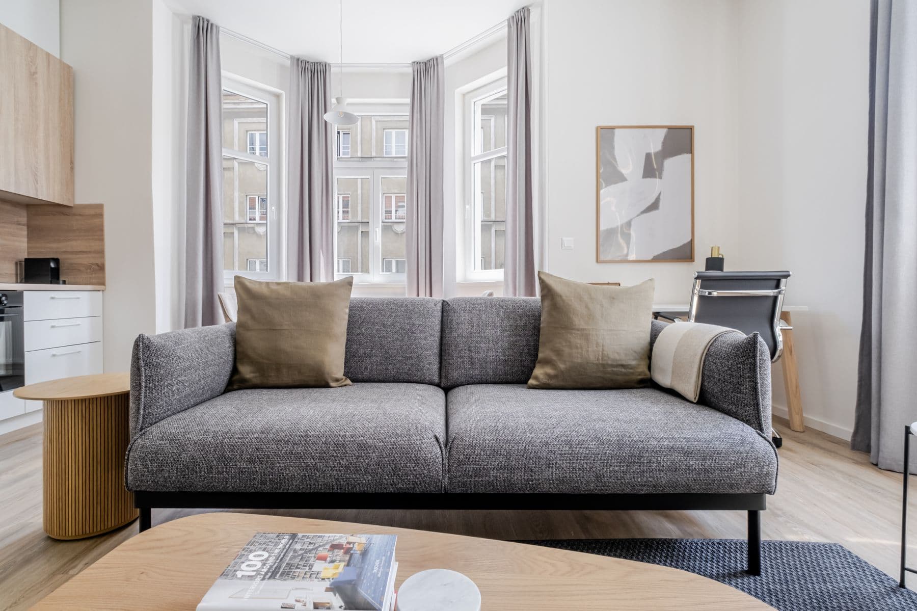 flat to rent, 54 m², Veletržní, Prague, Prague