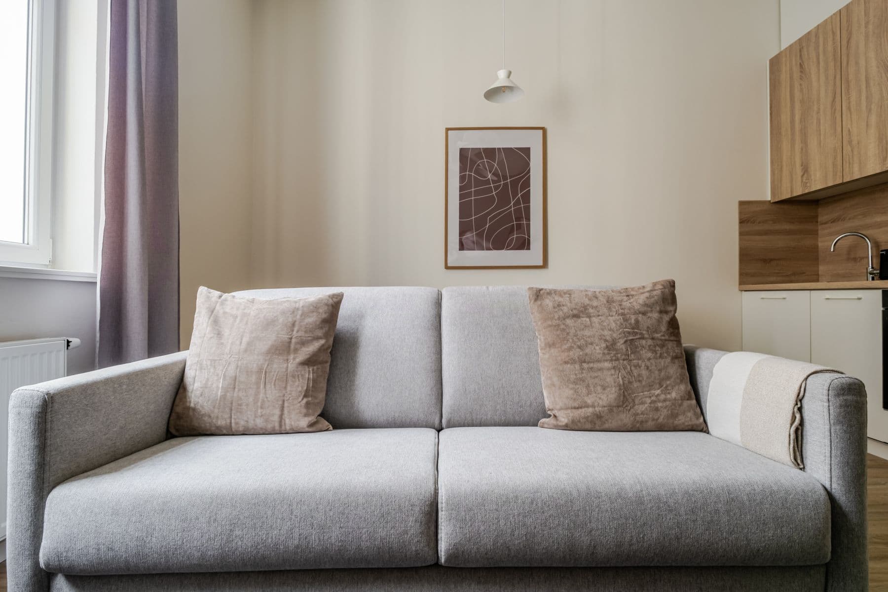 flat to rent, 46 m², Veletržní, Prague, Prague