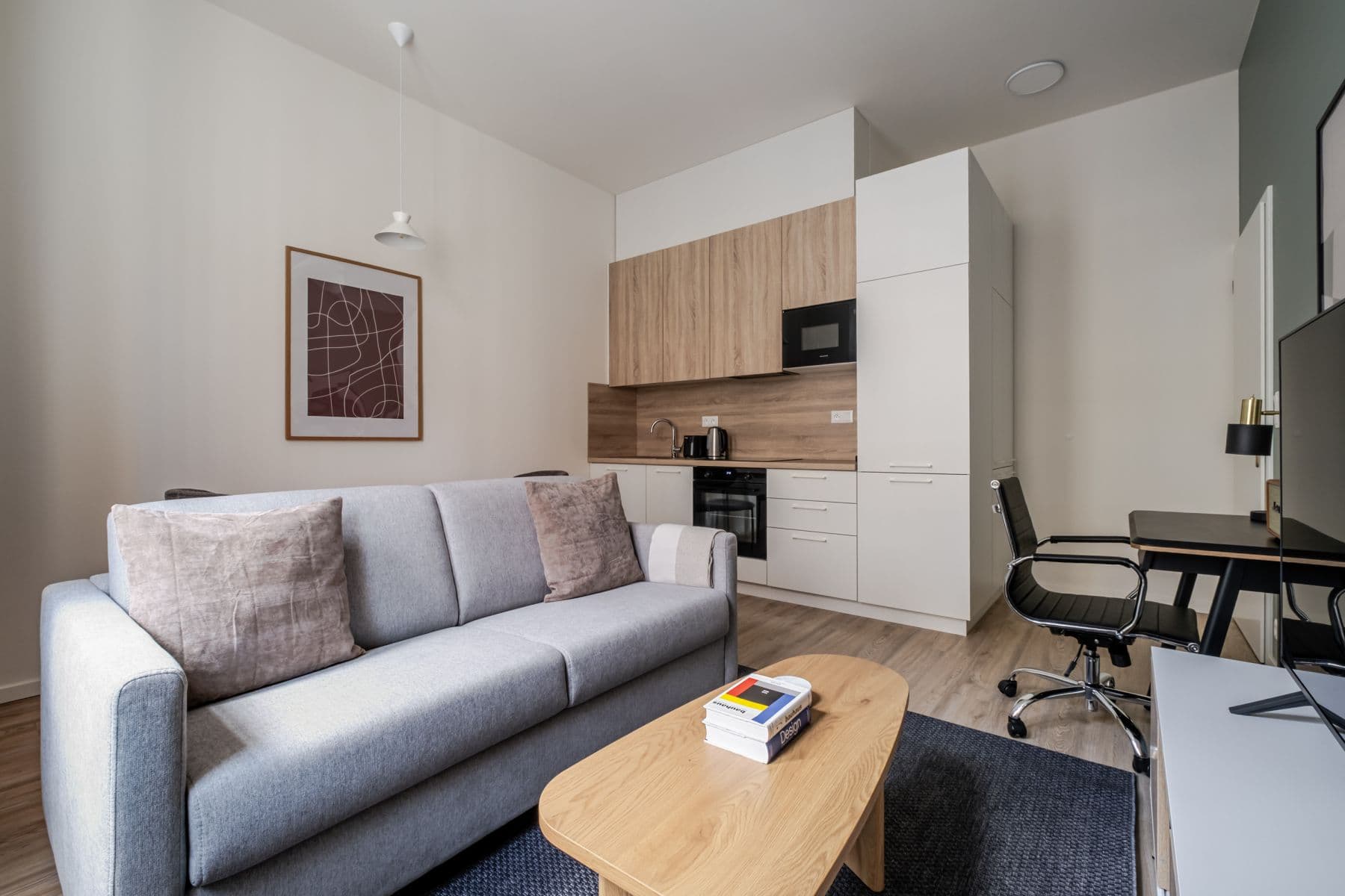flat to rent, 46 m², Veletržní, Prague, Prague