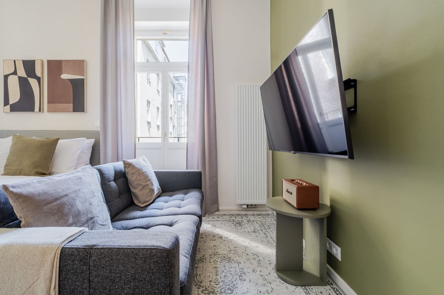 flat to rent, 37 m², Veletržní, Prague, Prague