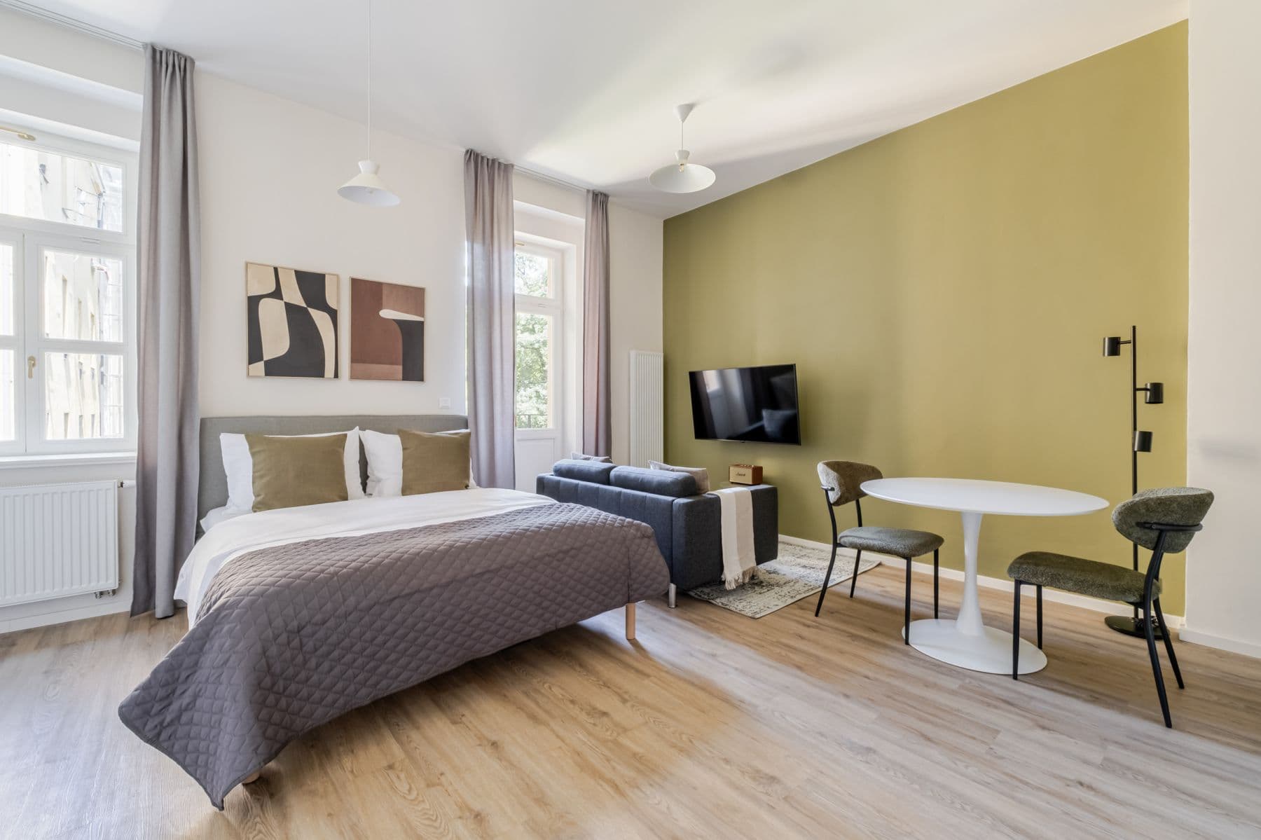 flat to rent, 37 m², Veletržní, Prague, Prague