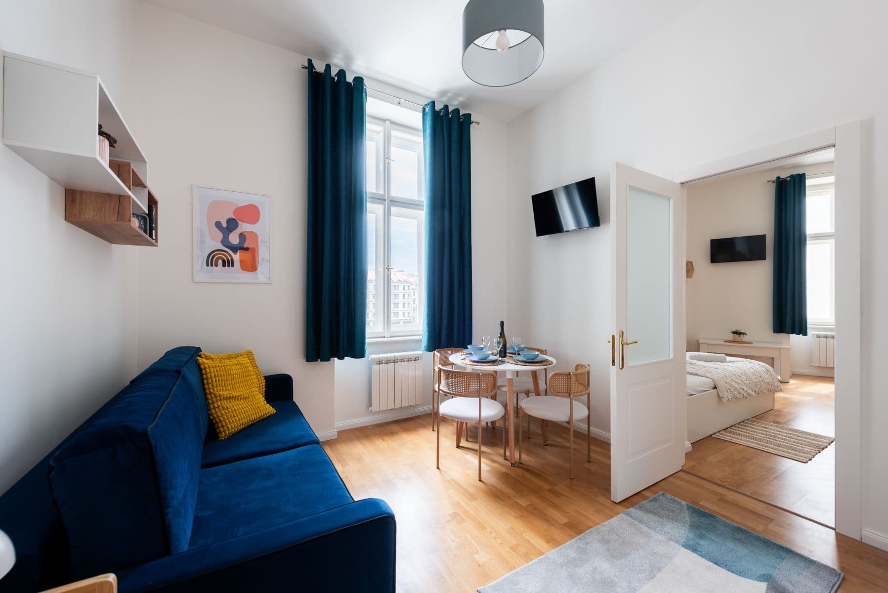 flat to rent, 52 m², Rubešova, Prague, Prague