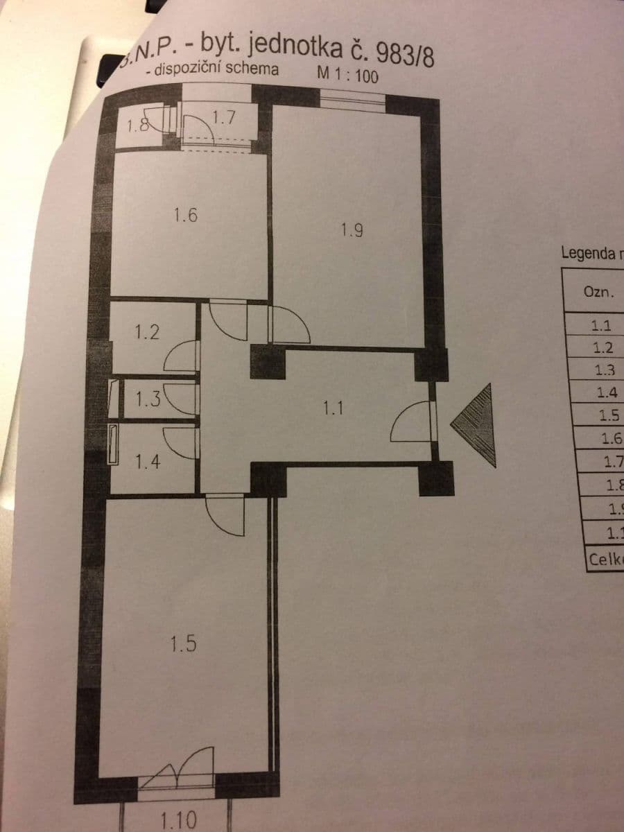 flat to rent, 68 m², Lounských, Prague, Prague
