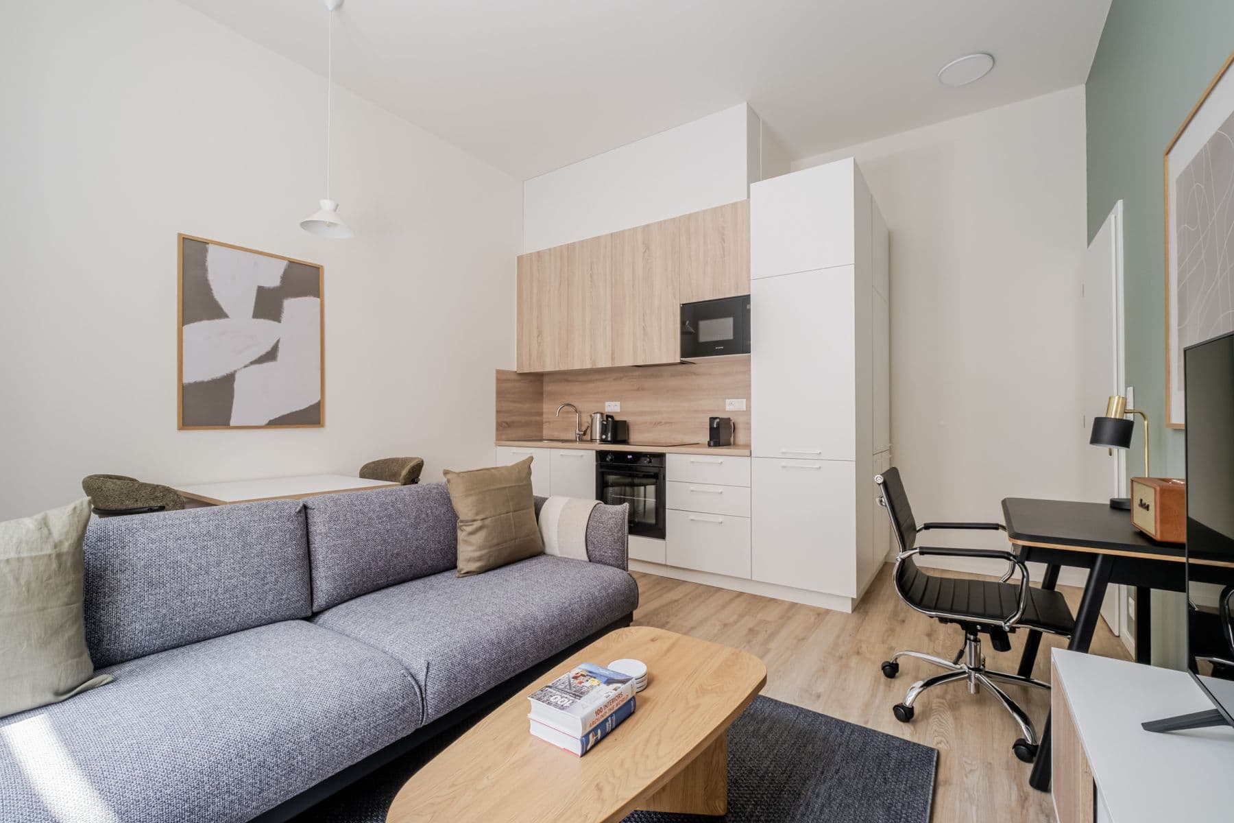 flat to rent, 45 m², Veletržní, Prague, Prague