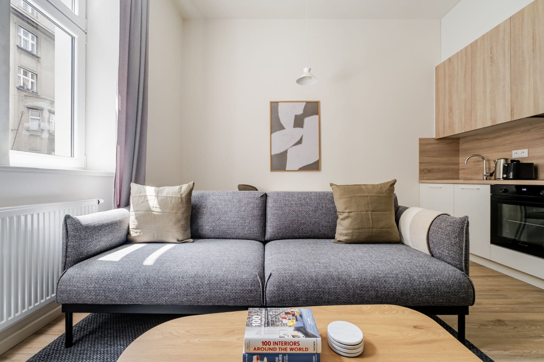 flat to rent, 45 m², Veletržní, Prague, Prague