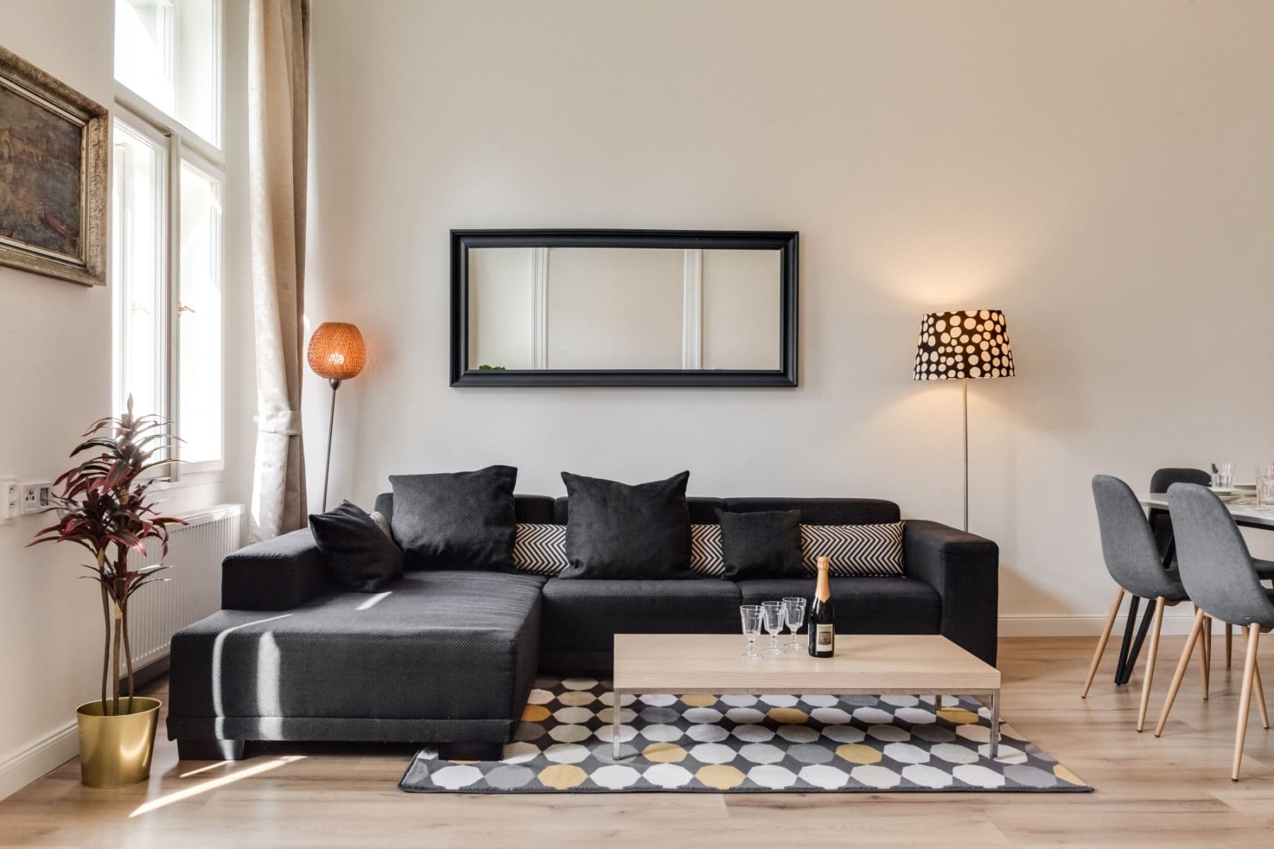 flat to rent, 103 m², Křižovnická, Prague, Prague