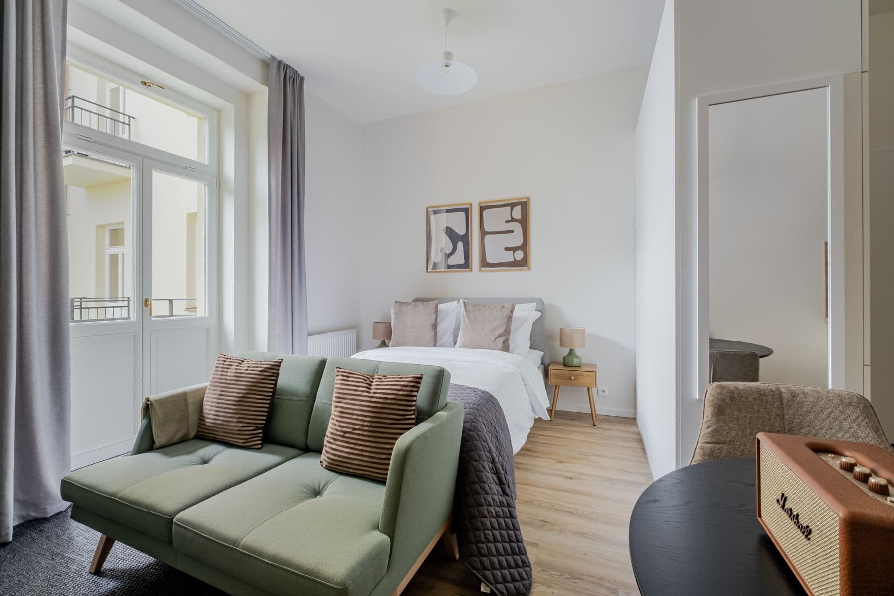flat to rent, 30 m², Veletržní, Prague, Prague
