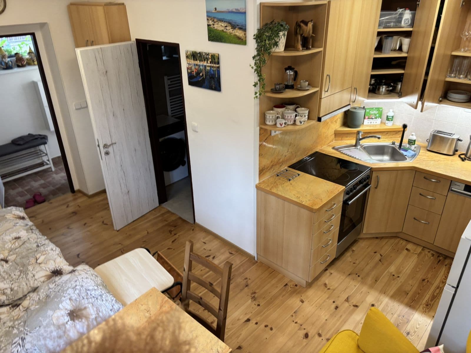 flat to rent, 22 m², Dědinská, Prague, Prague