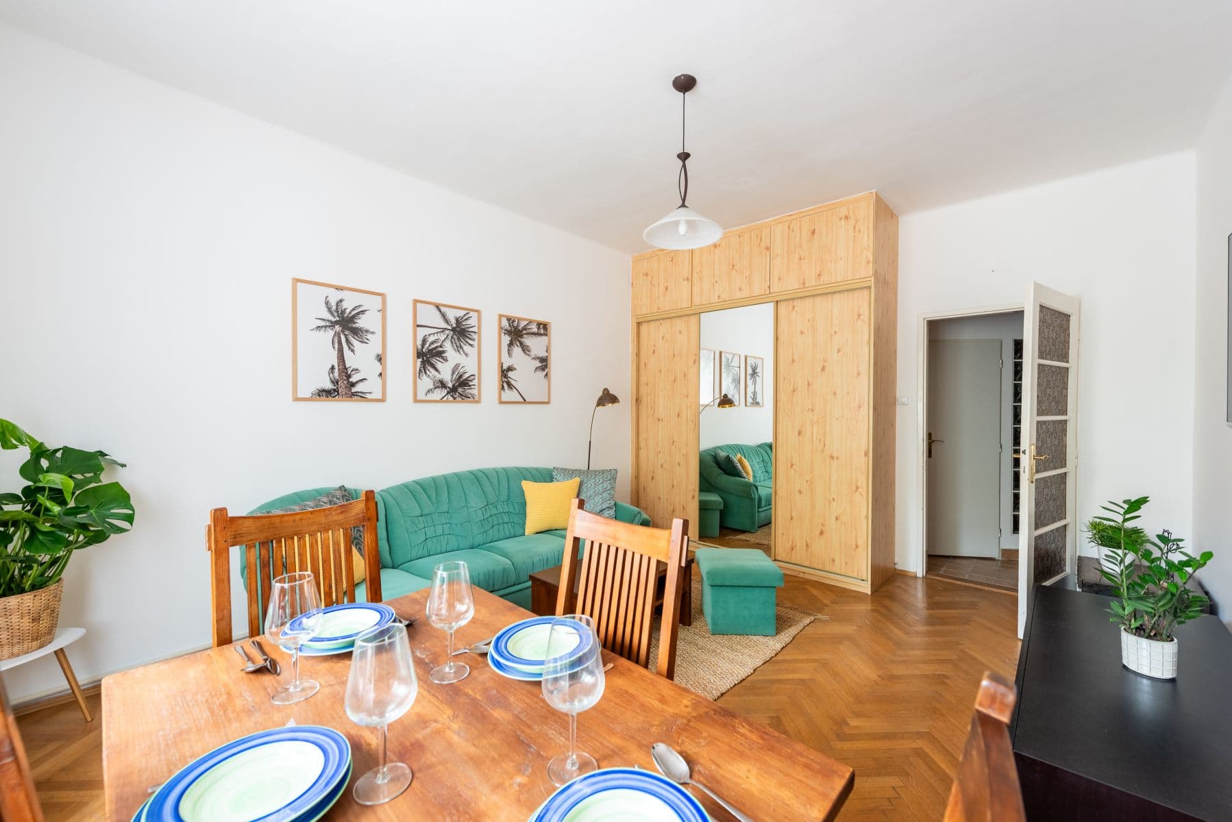 flat to rent, 47 m², Hartigova, Prague, Prague