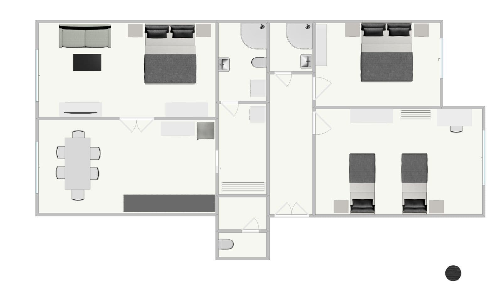 flat to rent, 120 m², Šmilovského, Prague, Prague