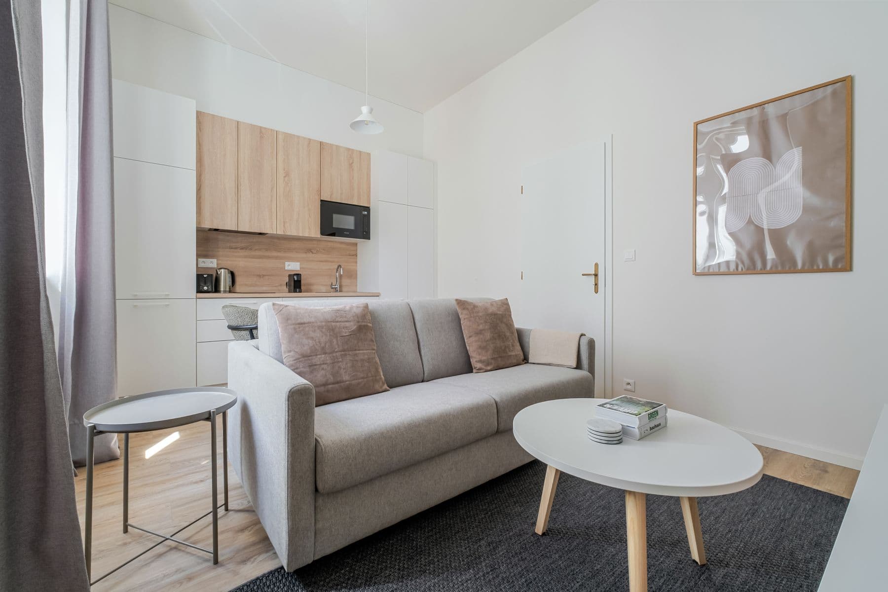 flat to rent, 43 m², Veletržní, Prague, Prague