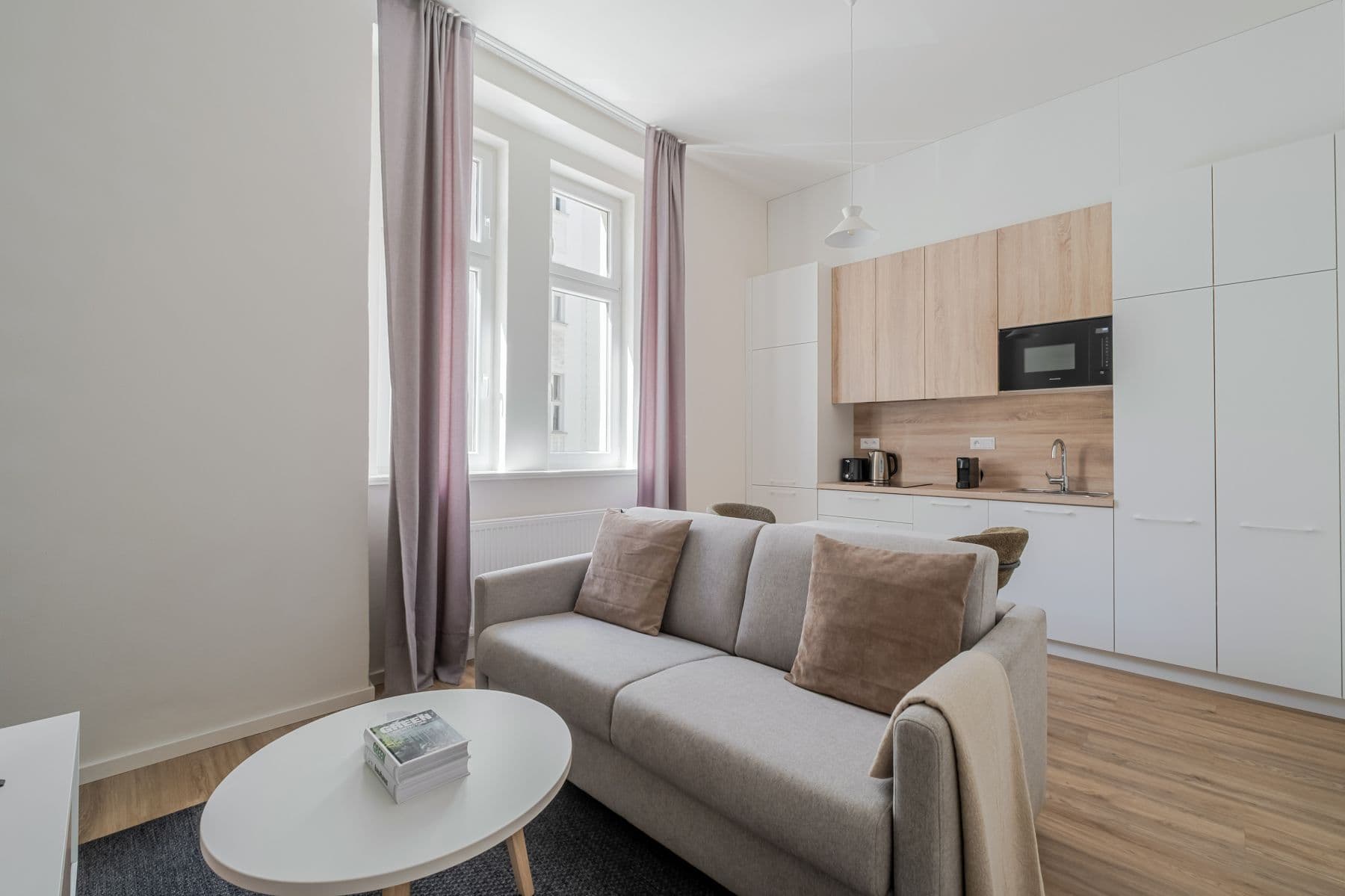 flat to rent, 43 m², Veletržní, Prague, Prague