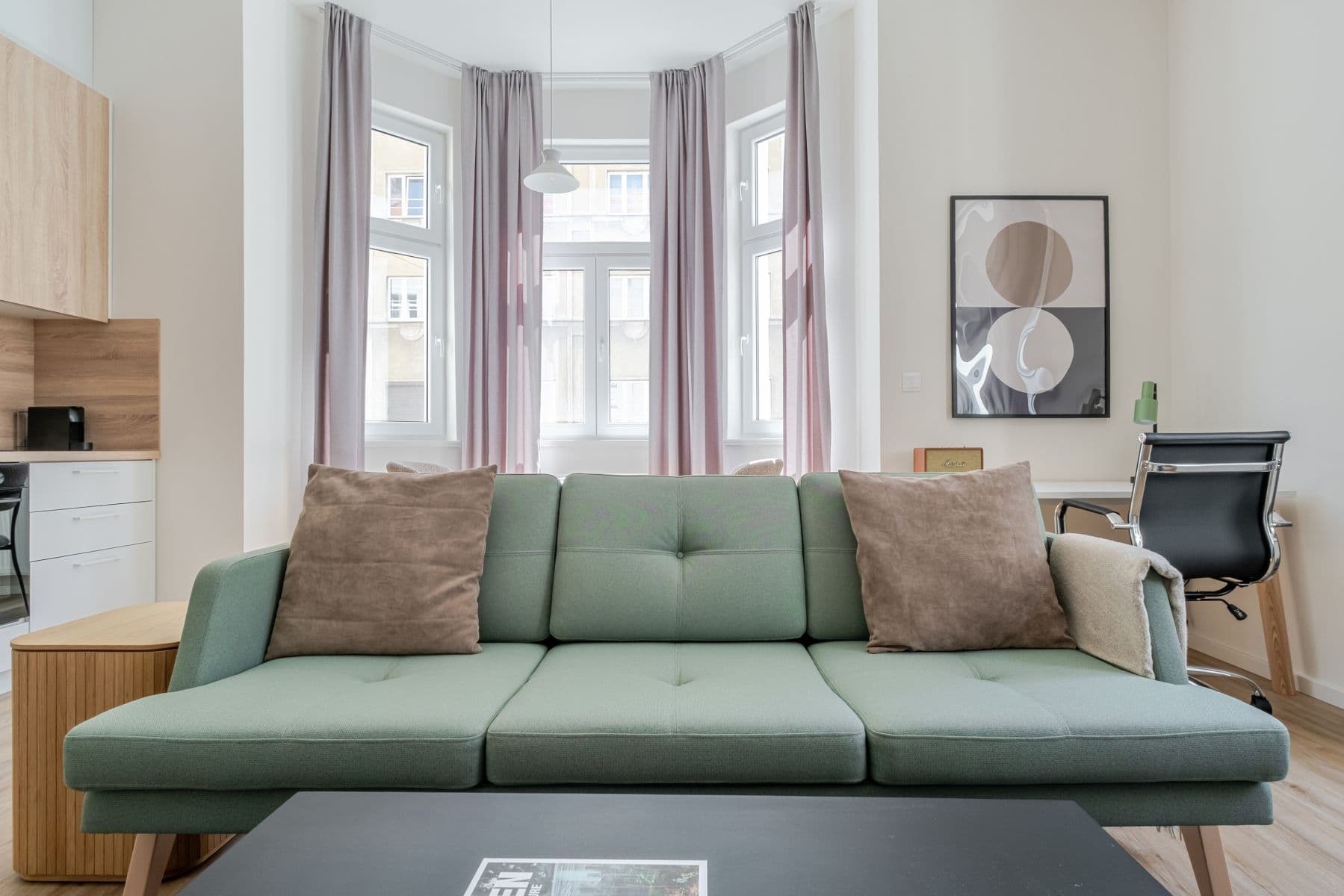flat to rent, 45 m², Veletržní, Prague, Prague