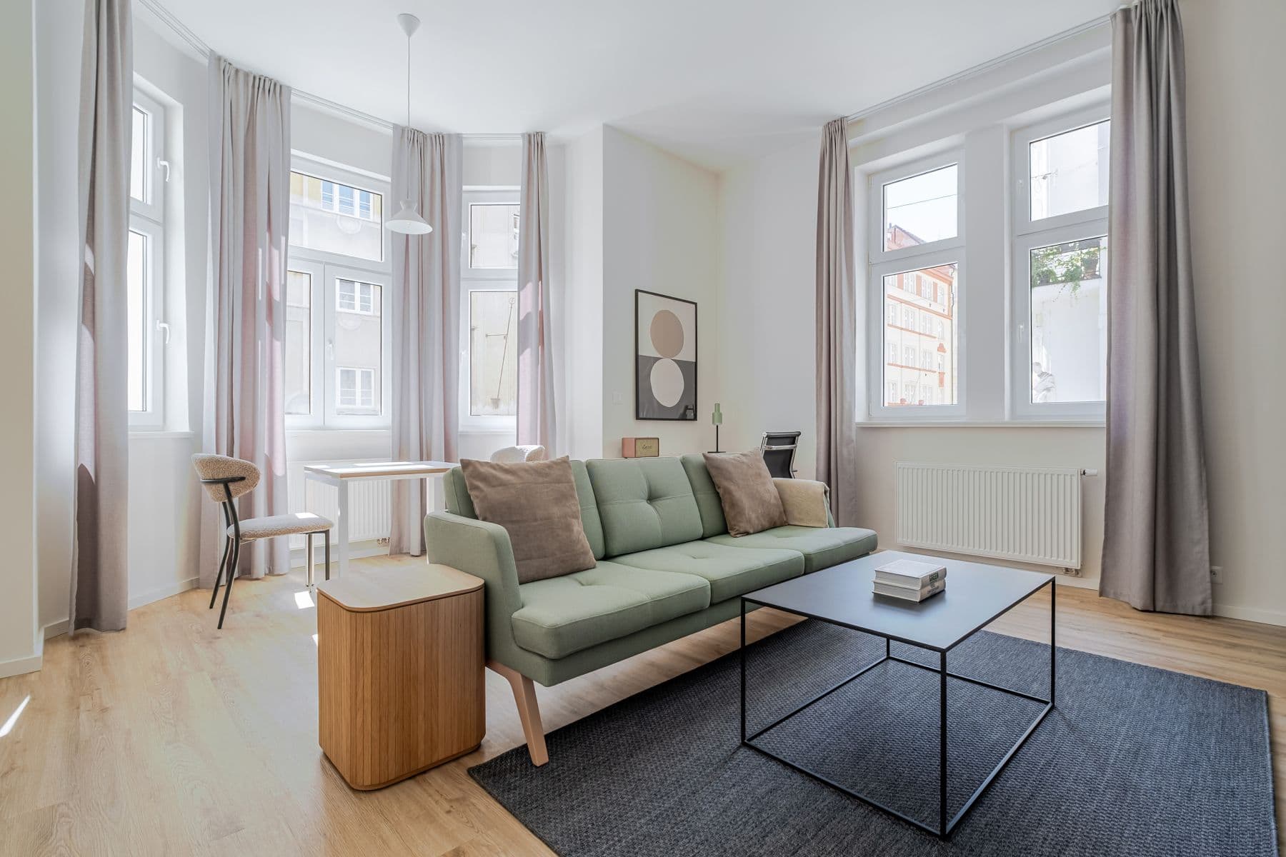 flat to rent, 45 m², Veletržní, Prague, Prague