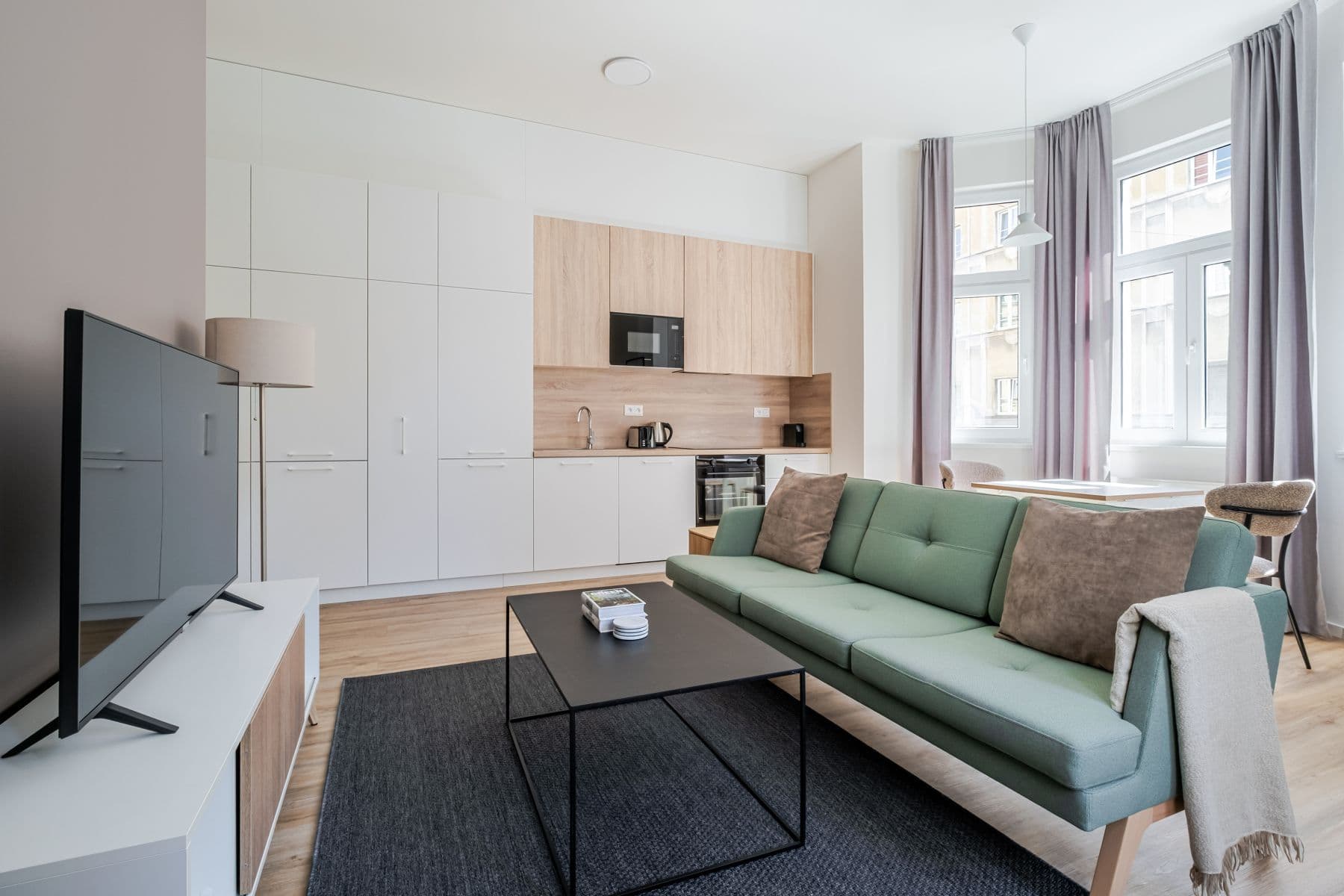 flat to rent, 45 m², Veletržní, Prague, Prague
