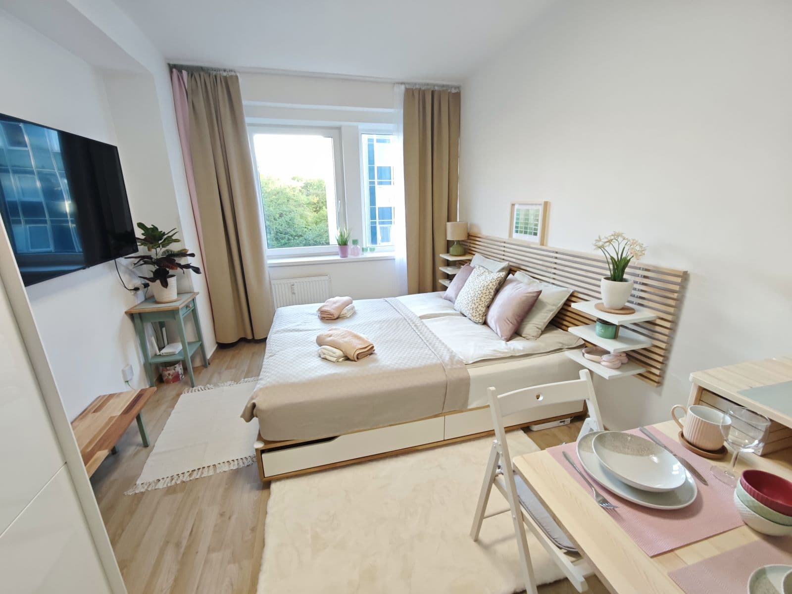 flat to rent, 28 m², Peroutkova, Prague, Prague