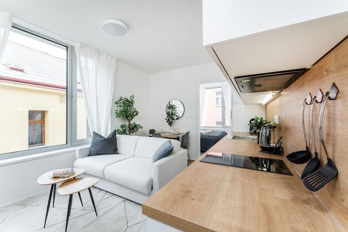flat to rent, 35 m², Plzeňská, Prague, Prague