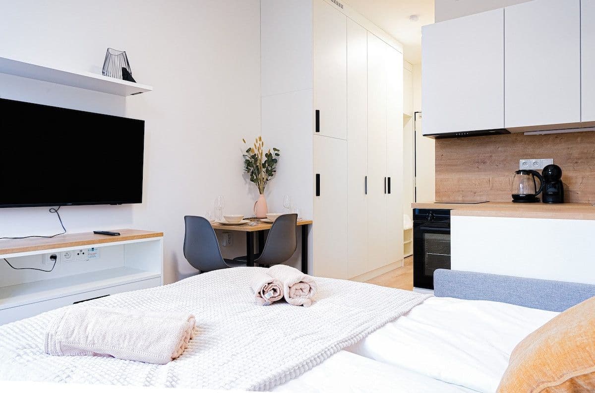 flat to rent, 23 m², Plzeňská, Prague, Prague