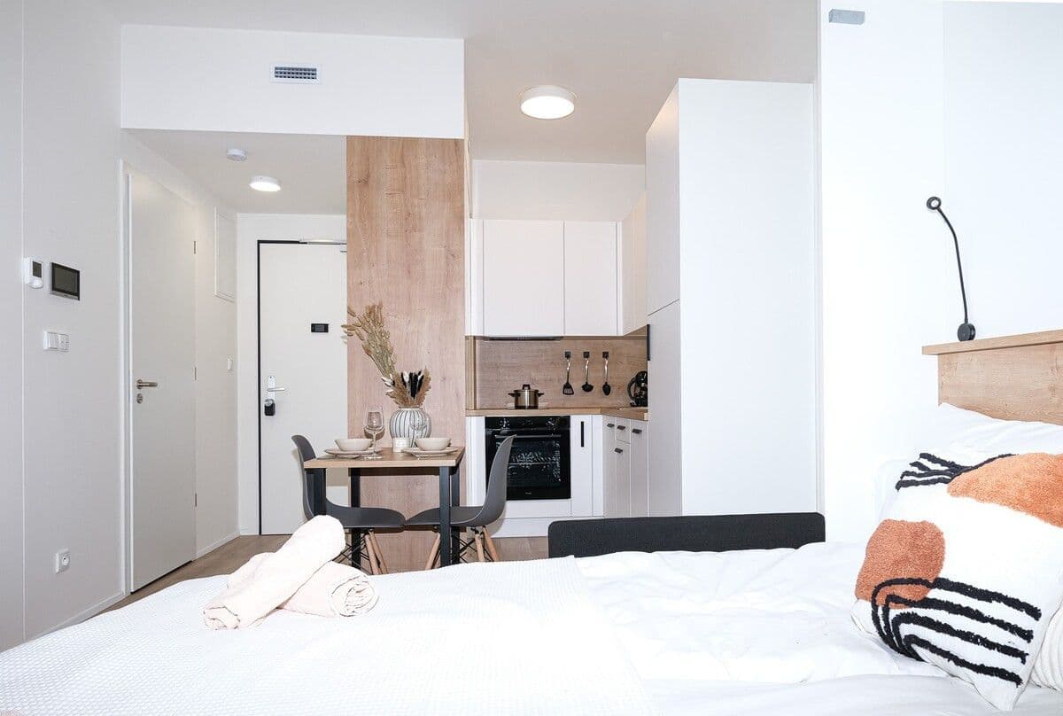 flat to rent, 23 m², Plzeňská, Prague, Prague