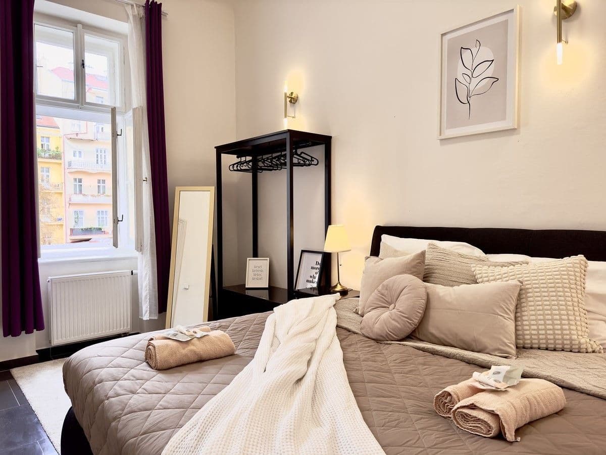 flat to rent, 70 m², Vinohradská, Prague, Prague