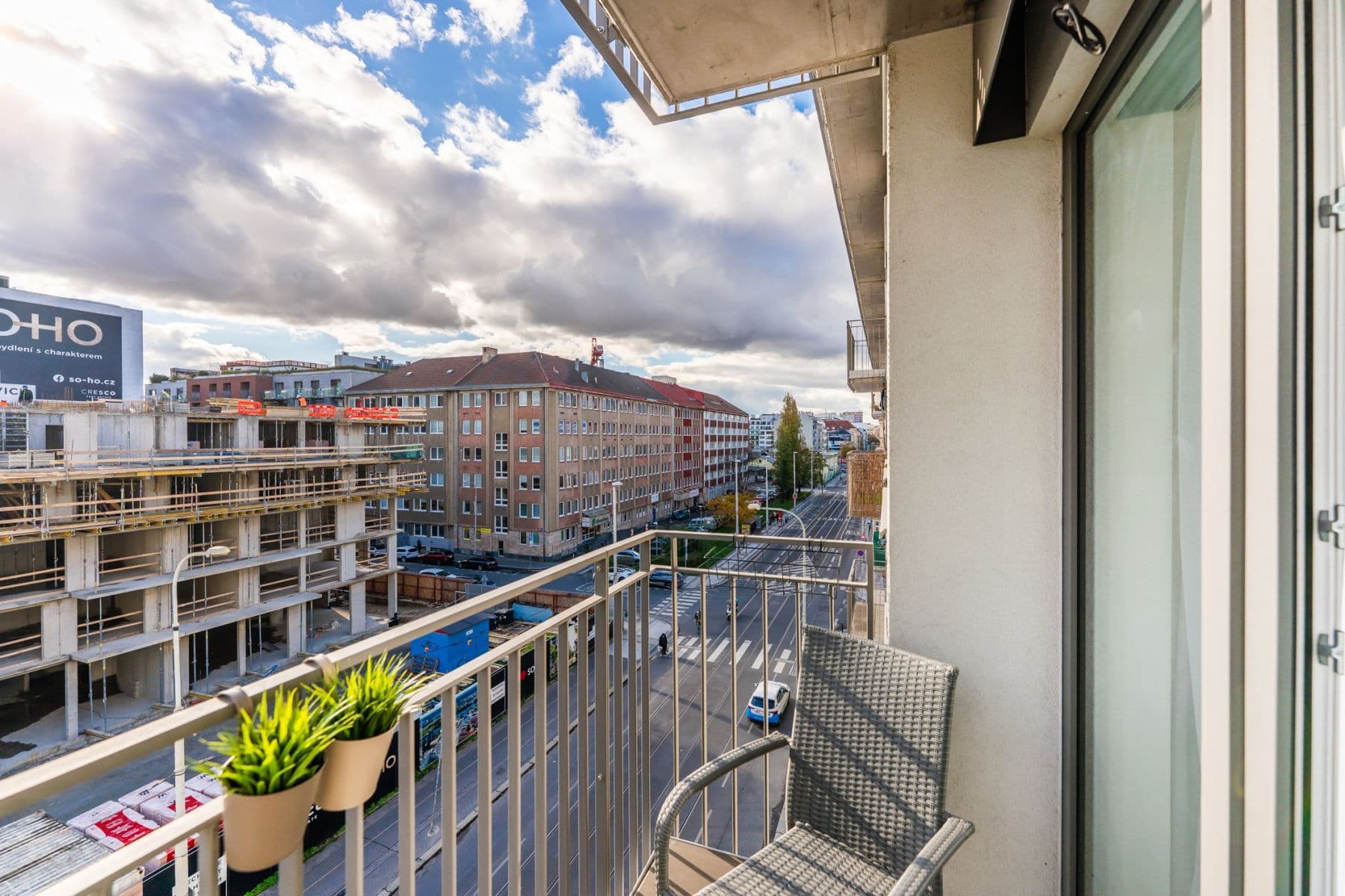 flat to rent, 53 m², V Háji, Prague, Prague
