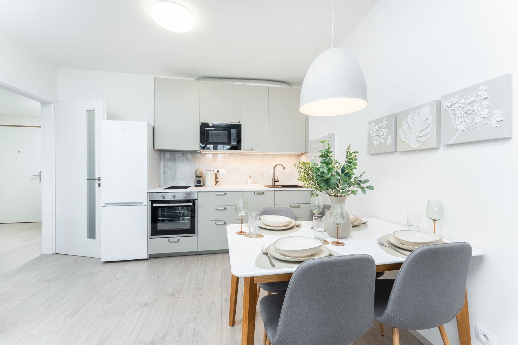 flat to rent, 53 m², V Háji, Prague, Prague