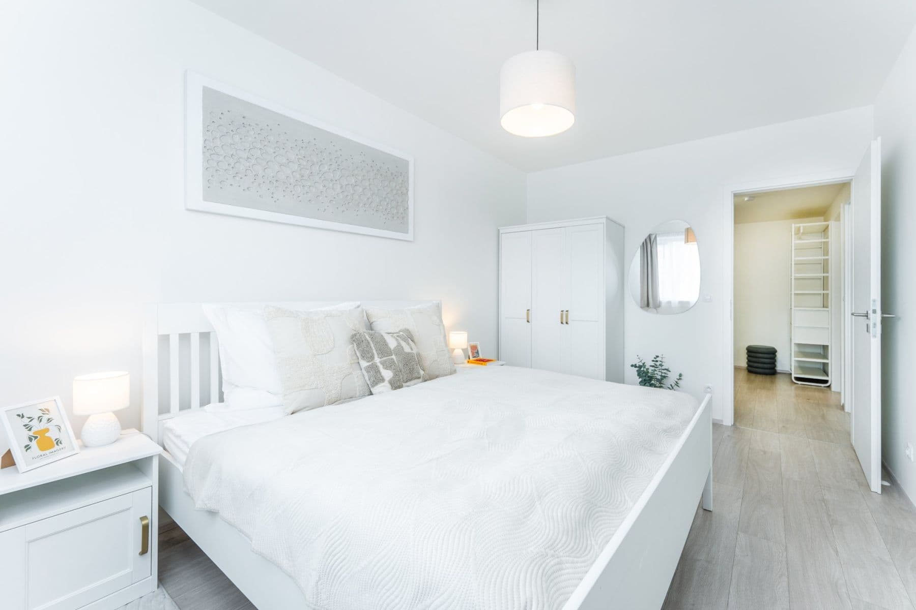 flat to rent, 53 m², V Háji, Prague, Prague