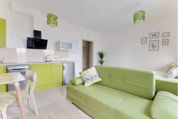 flat to rent, 32 m², Olšanská, Praha