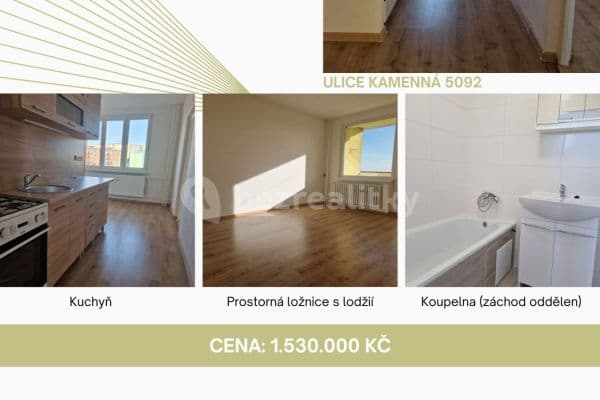 3 bedroom flat for sale, 60 m², Kamenná, Chomutov, Ústecký Region